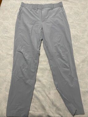 Fabletics Men’s Light Gray Performance pants Medium